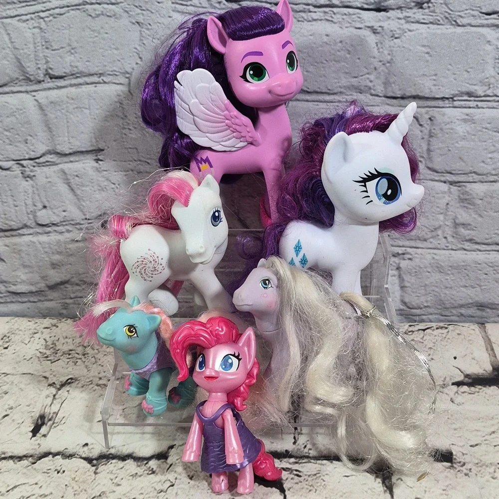 My Little Pony Figures Dolls Lot Pipp Petals Some Vtg - Star Swirl Tippy Toes